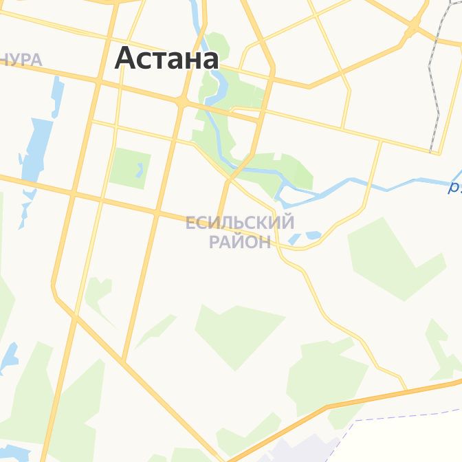Поиск и навигация в Яндекс Карты Казахстан Астана