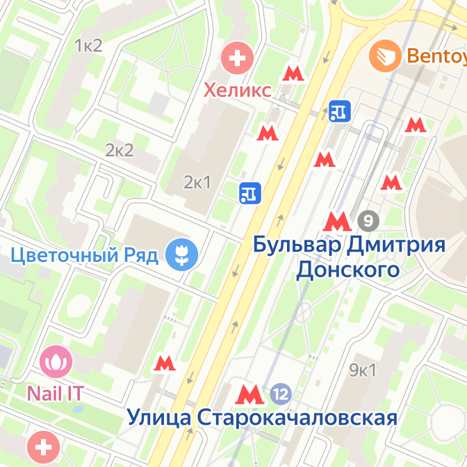 Станция Метро Улица Старокачаловская В Москве — Яндекс Карты
