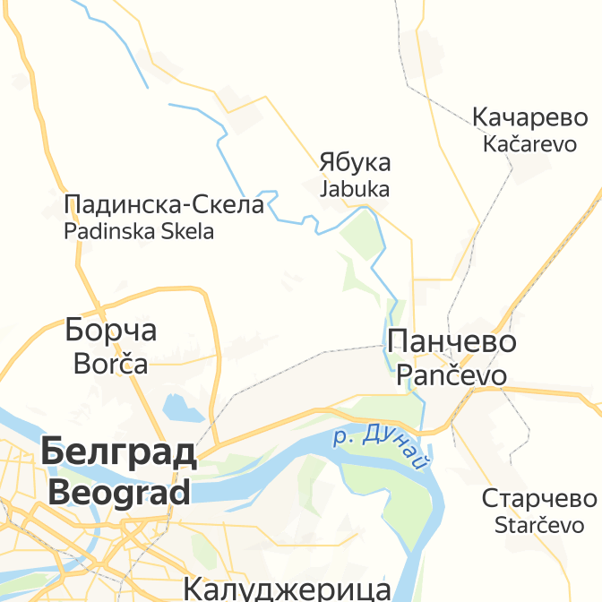Белградская карта