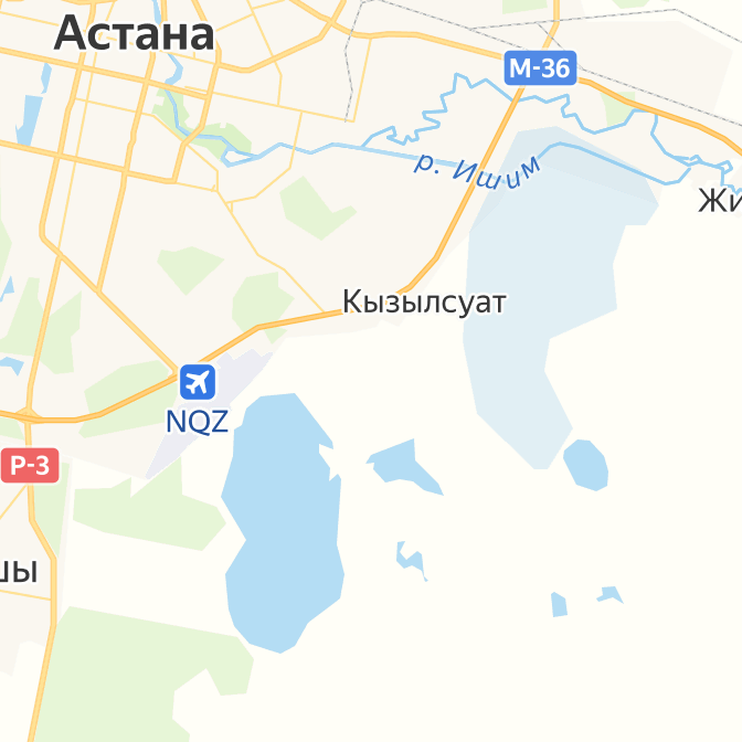 Маршрутное планирование в Яндекс Карты Казахстан Астана