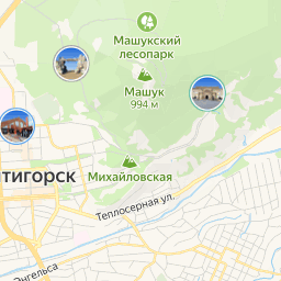 Карта пятигорск московская 84 - 86 фото