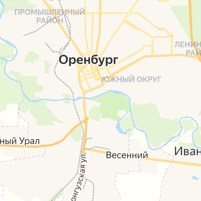 карта оренбурга с улицами и домами со спутника 2019 онлайн
