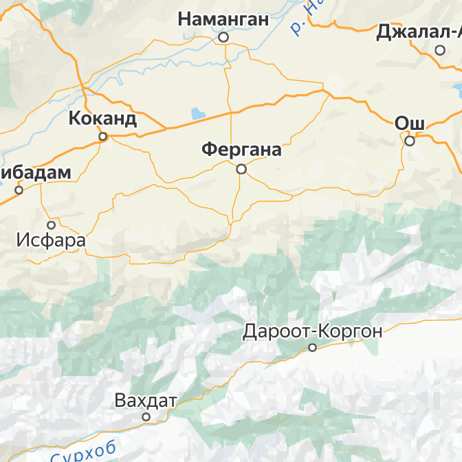 Карта Таджикистана с городами и регионами — Яндекс Карты