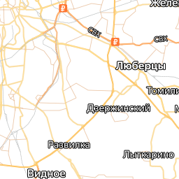 Карта градостроительного зонирования раменского района московской области